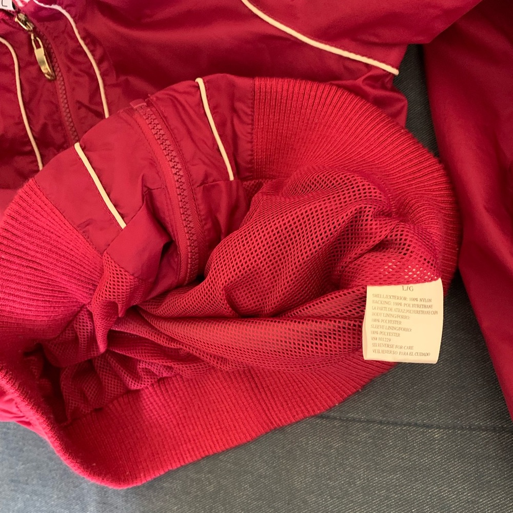 Ashley By 26 International Fuchsia Jacket with White Accents - Picture 11 of 11